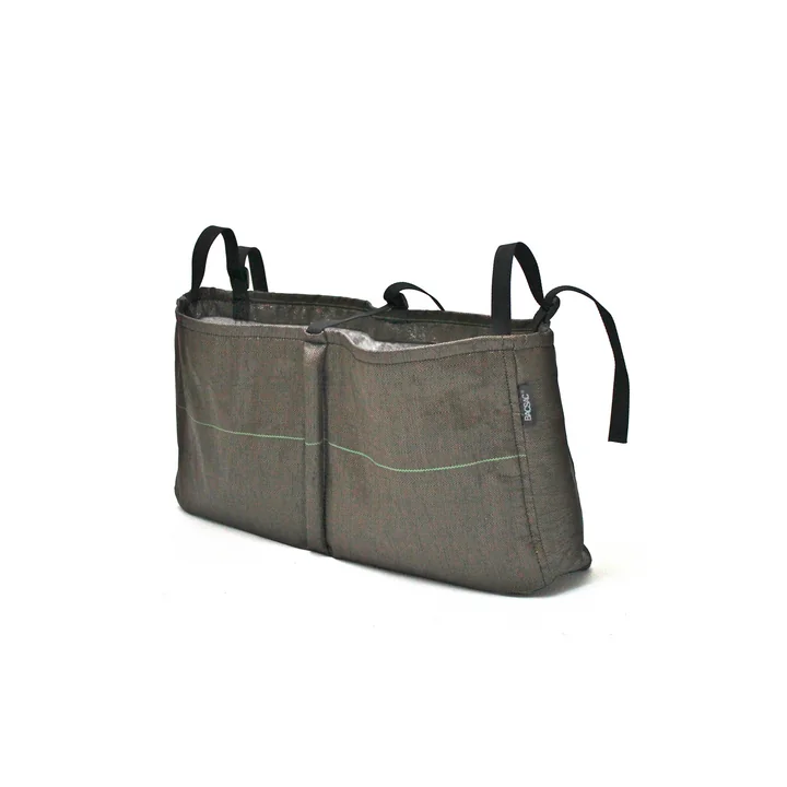 Bacsac - Hanging Window Box Pflanztasche 2 Geotextil 17 l, braun