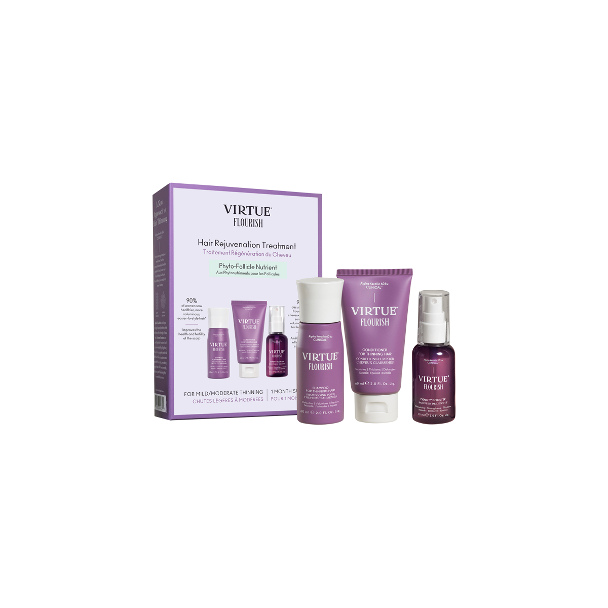 Hair Rejuvenation Treatment Purple