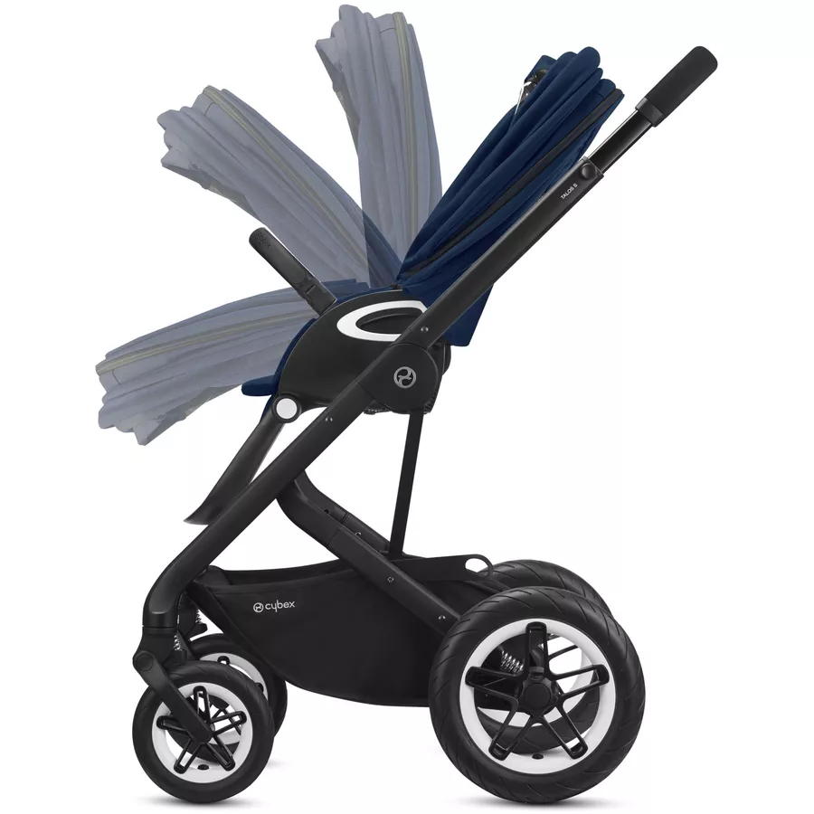 cybex GOLD Kinderwagen Talos S Lux Black Soho Grey