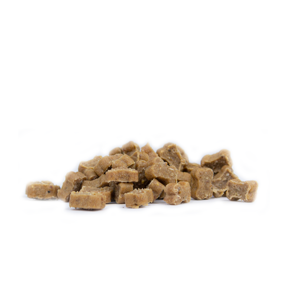 Snack'it - BLAND 3 FOR 108 - Semi-Moist Mini Bones m. Kylling KORNFRI 500g