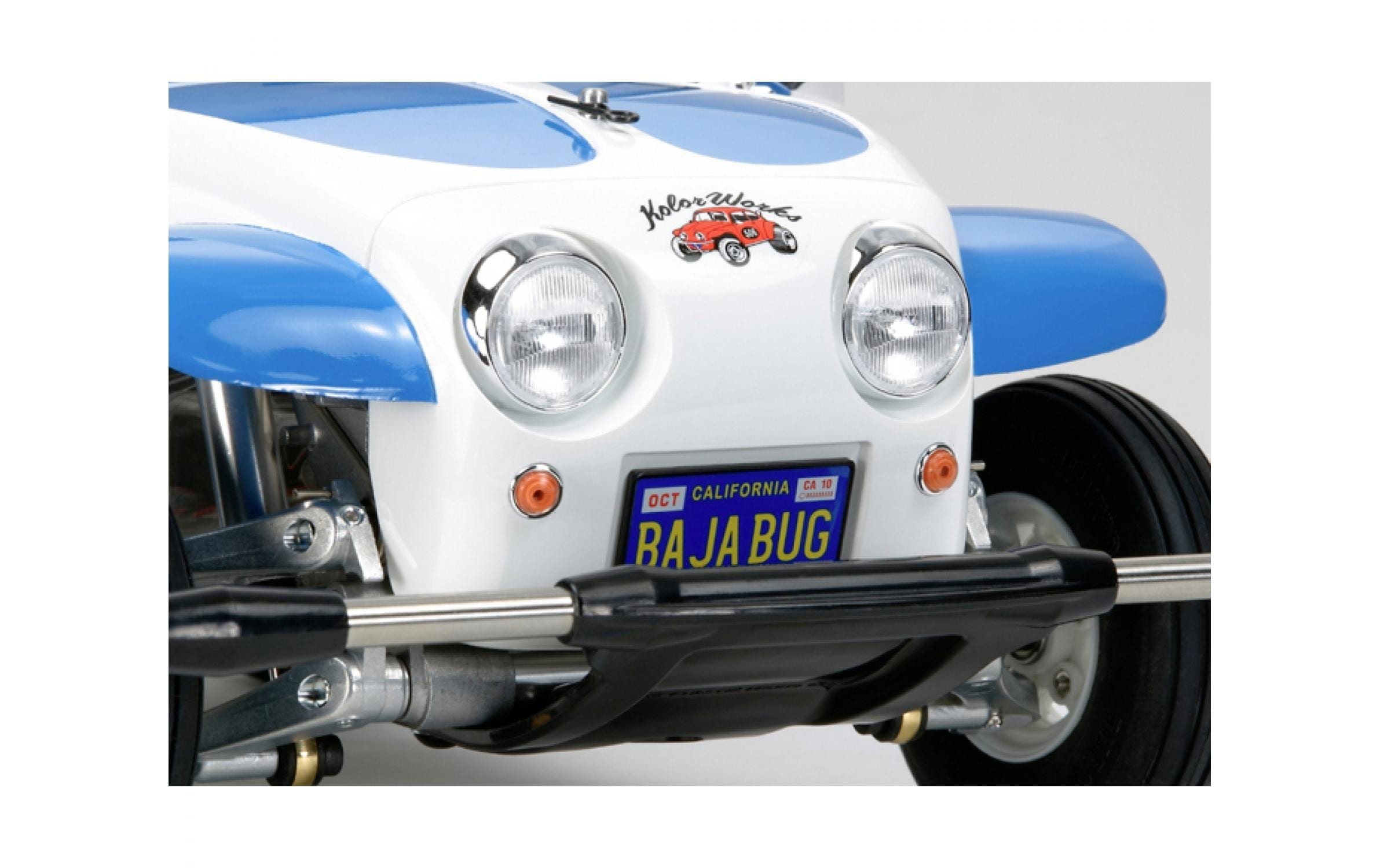 Buggy Sand Scorcher RWD Bausatz mit ESC, 1:10<br>Neuauflage des Tamiya Sand Scorcher Buggys mit VW Käfer Karosserie