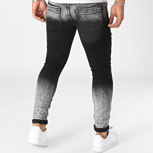 Jean Skinny Noir Gris