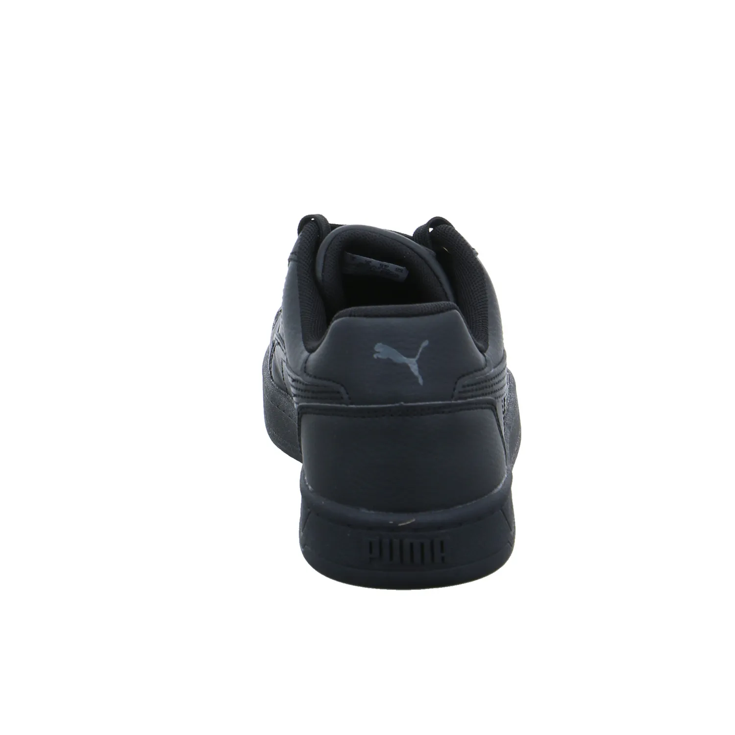 PUMA Kinder Sportschuh Schwarz Lederimitat