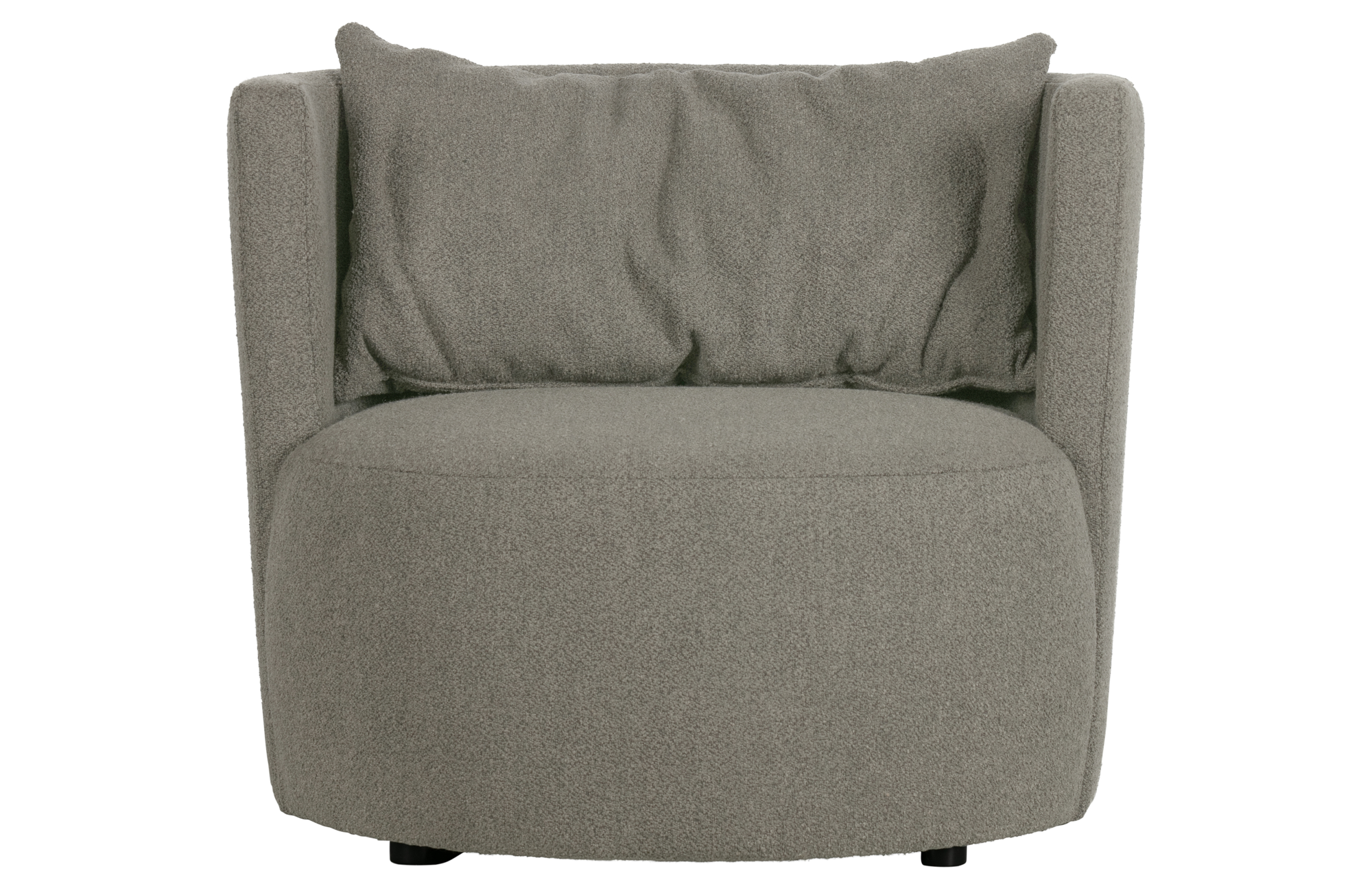 vtwonen fauteuil Explore bouclé Lichtgrijs