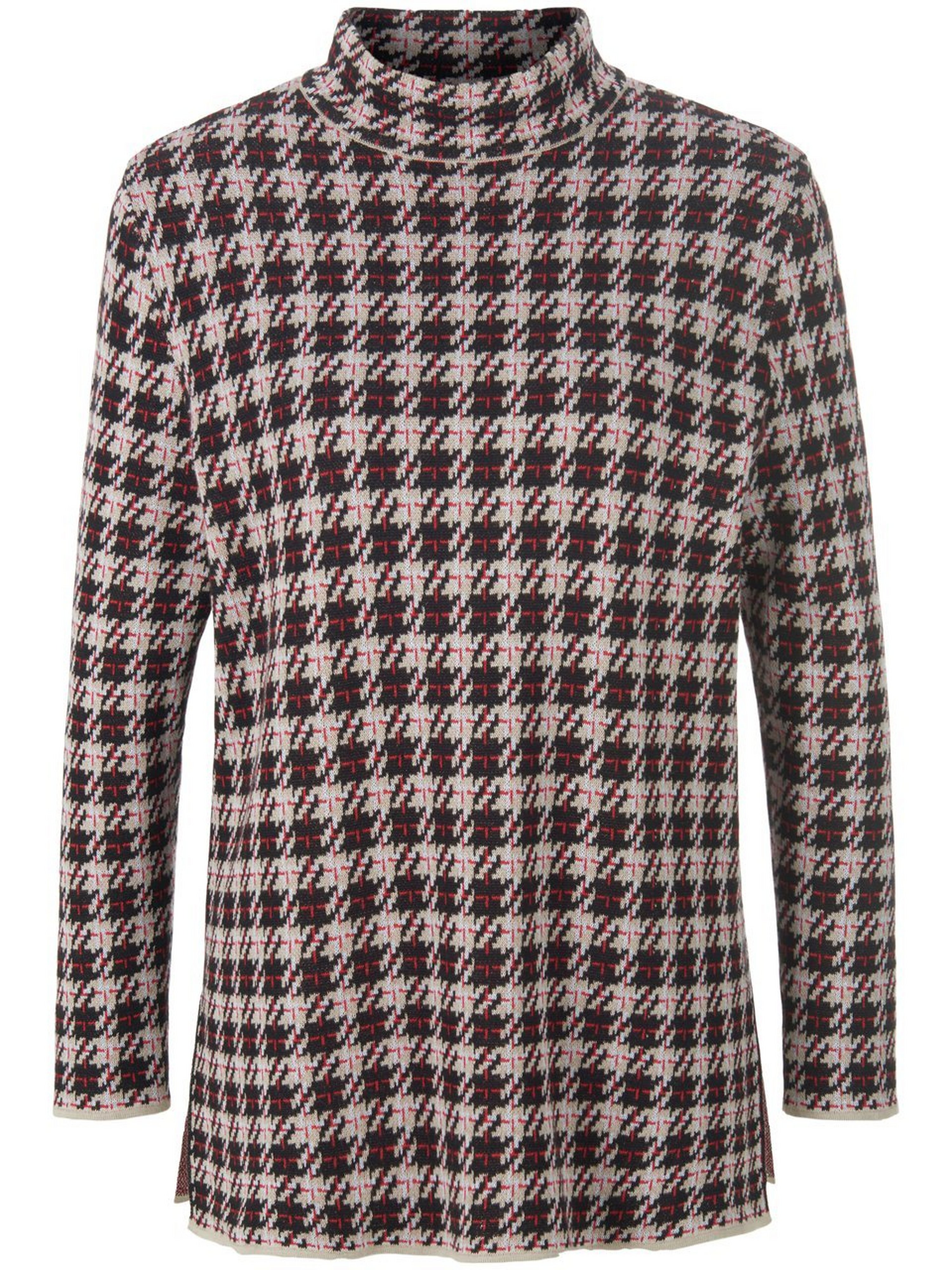 Long-Pullover aus 100% Baumwolle Supima