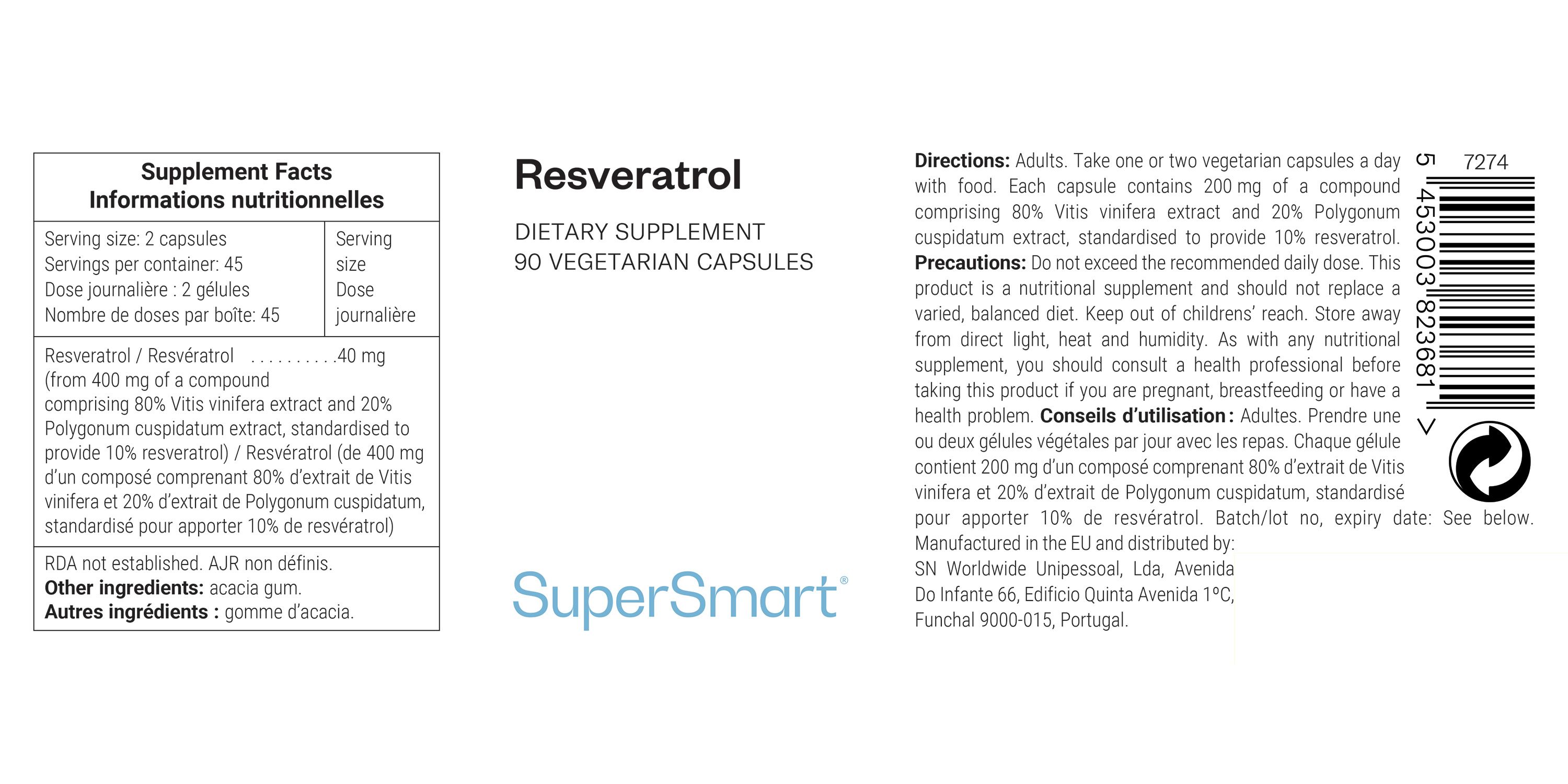 Resveratrol - SuperSmart