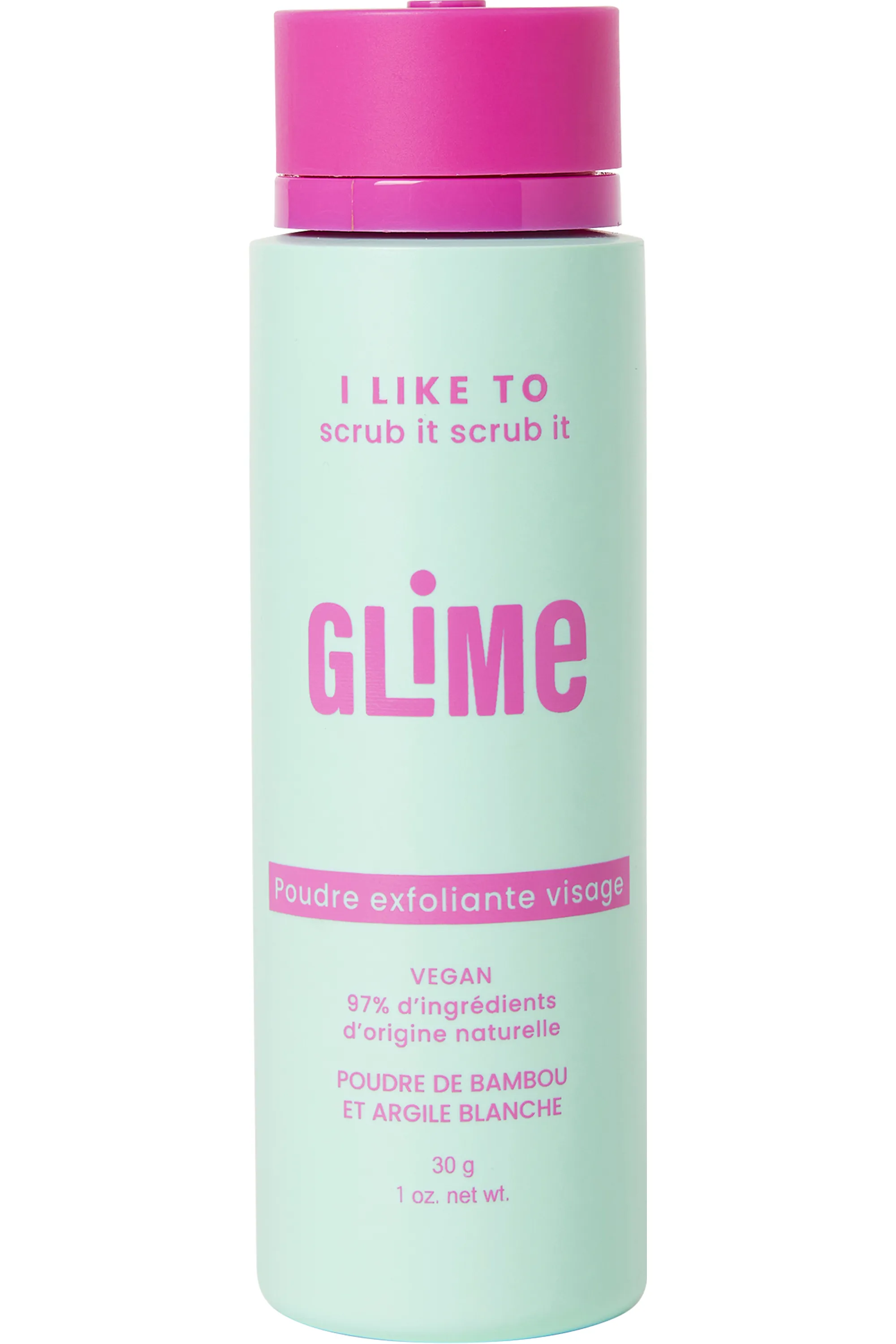 GLIME Poudre Exfoliante Visage i like to scrub it scrub it-30 g