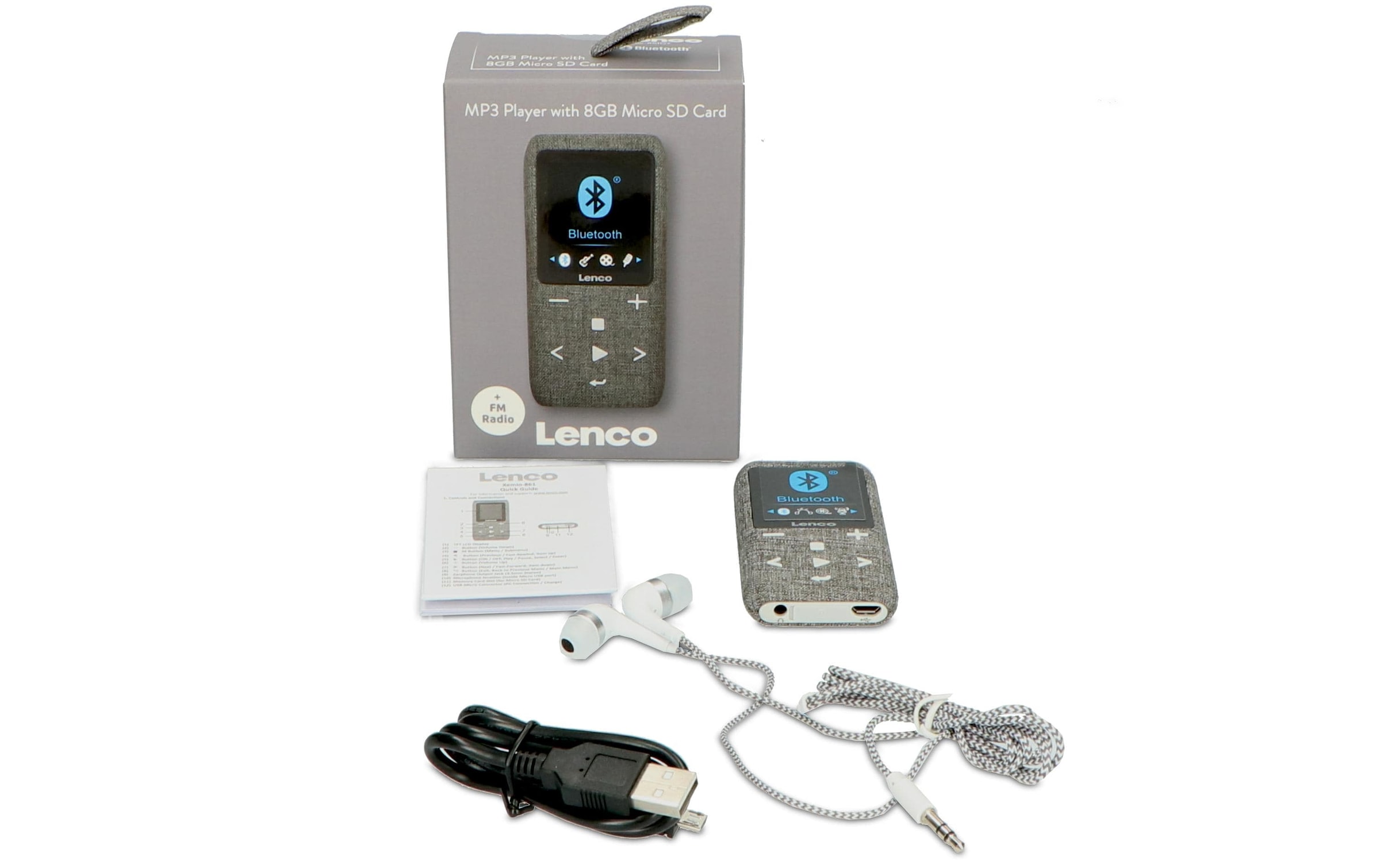 Lenco MP3-Player »Xemio-861, MP3 Player, 8GB, grau« ( )