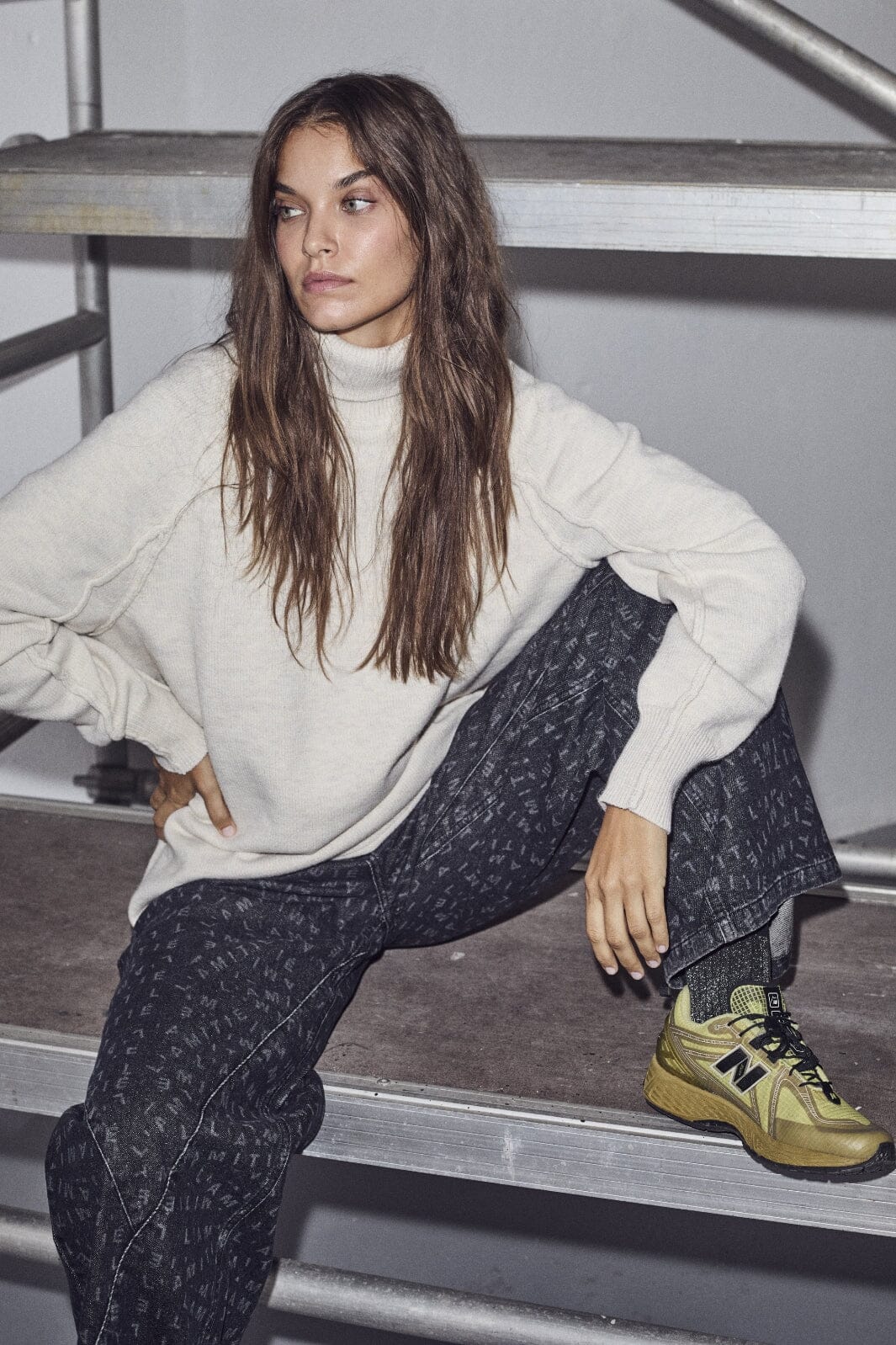 Haute L'Amitié L'Amitié Triangle Logo Jeans HL10021