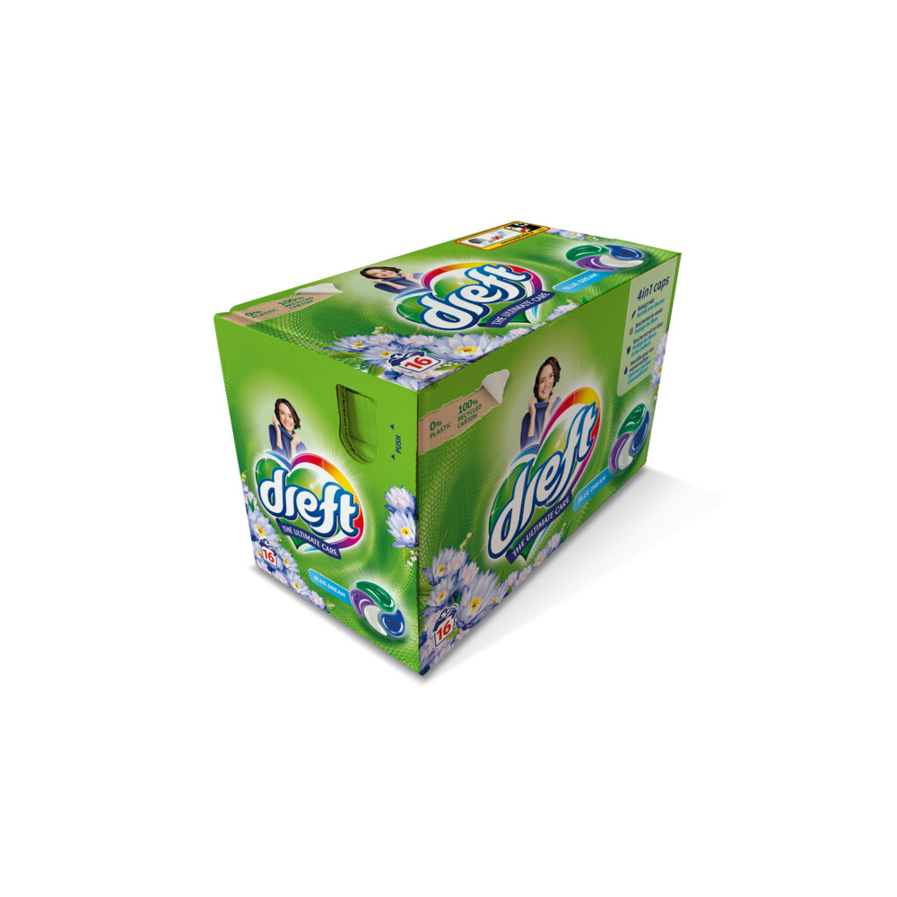 Dreft Wasmiddel Capsules Blue Dreams16 stuks