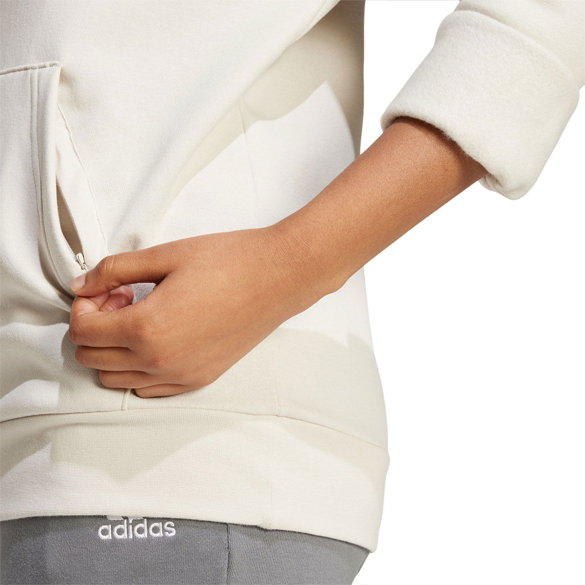 adidas Small Logo Feel Cosy Hættetrøje Dame