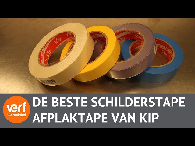 Kip Tape 301-24 Crêpe Schilderstape - 24mm x 50m