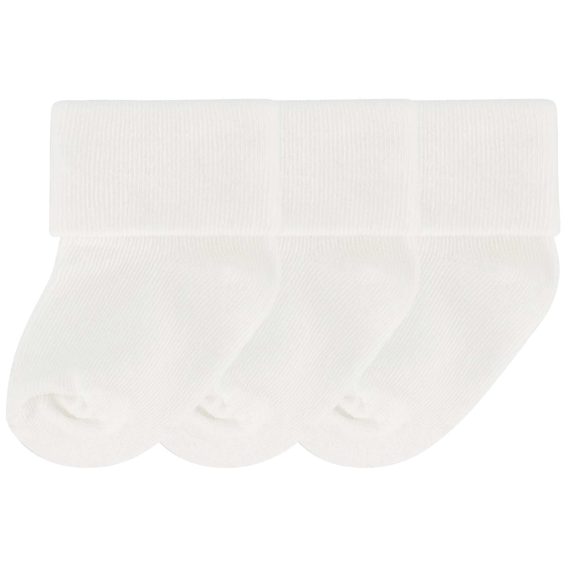 Prénatal newborn sokken 3 paar   wit