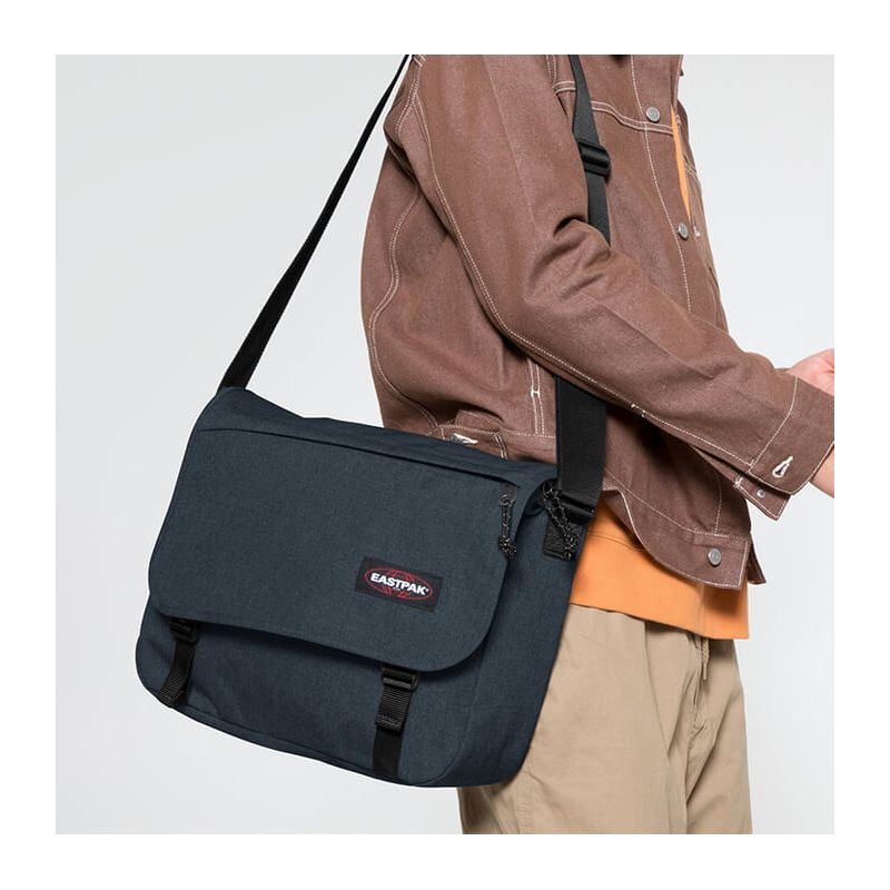 Besace Delegate + 17 pouces 38,5 cm Triple denim