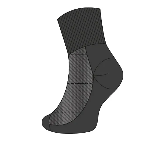 2 Paar Unisex-Funktionssocken