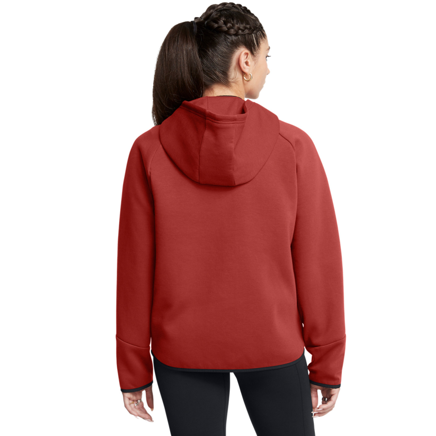 Under Armour Unstoppable Fleece Jack Dames Oranje Zwart