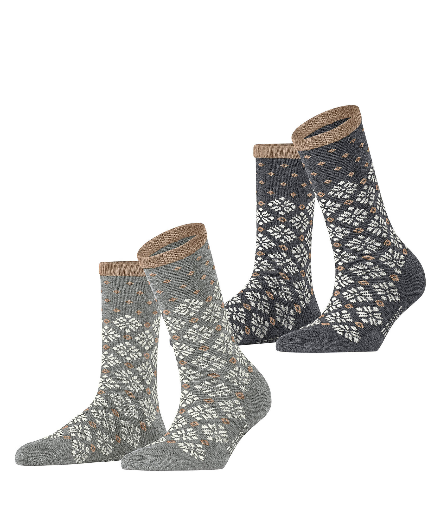 Esprit| Damen Socken Norwegian SO 2P