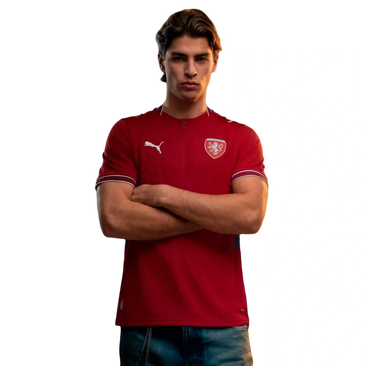 Camisola Puma República Checa Primeiro Equipamento Mundial 2026