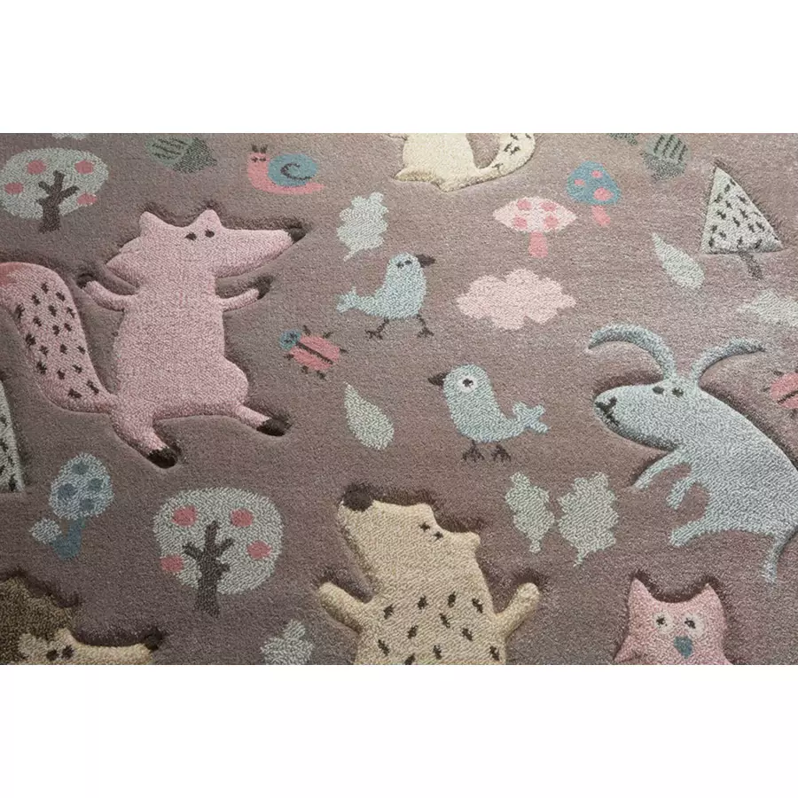 Sigikid Kinderteppich Forest beige