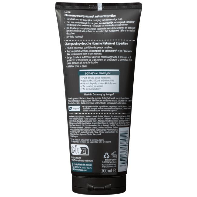 Kneipp Men Fresh en Sensitive3-in-1 Douchegel 200 ML