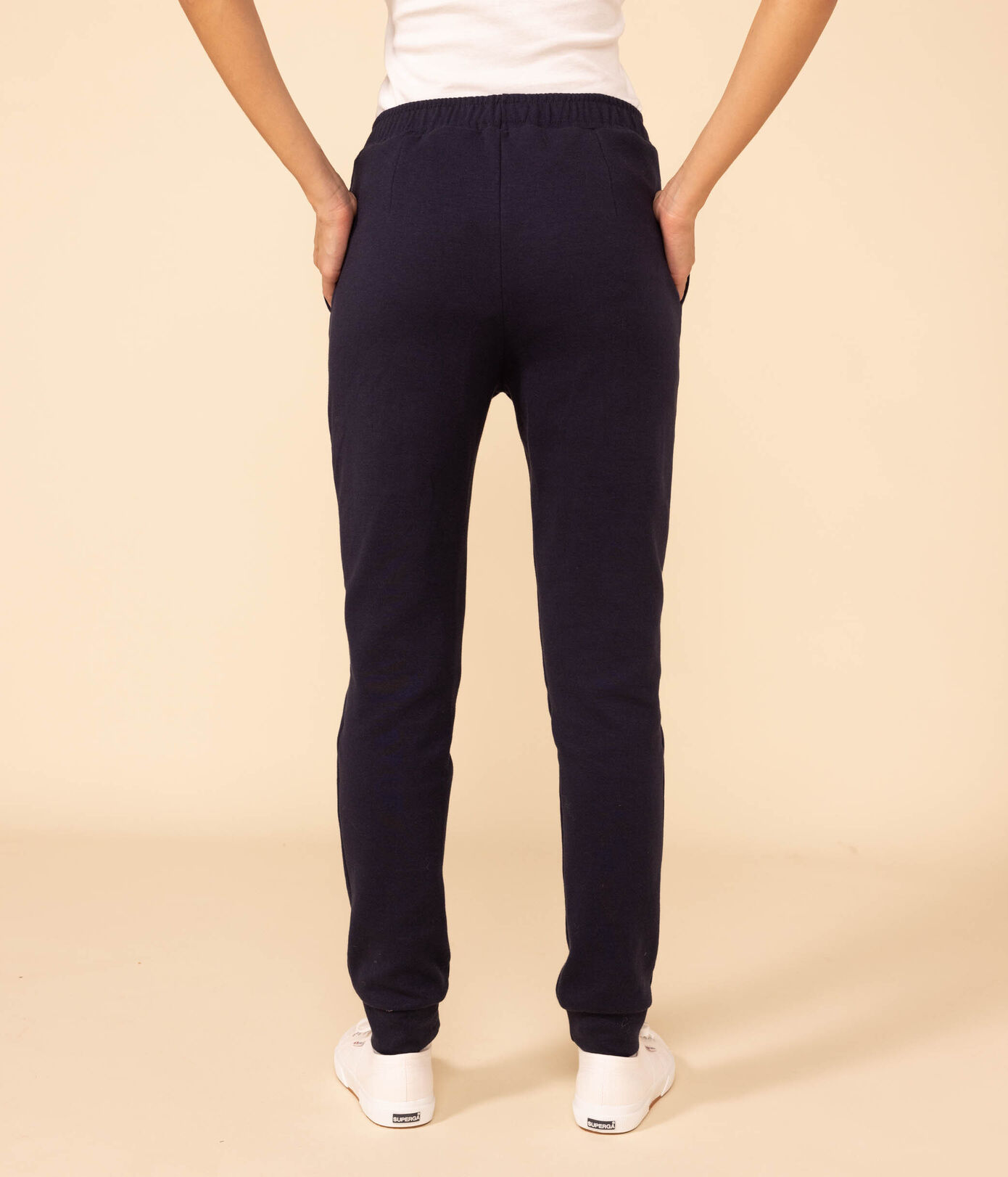 Pantalon en coton épais Femme