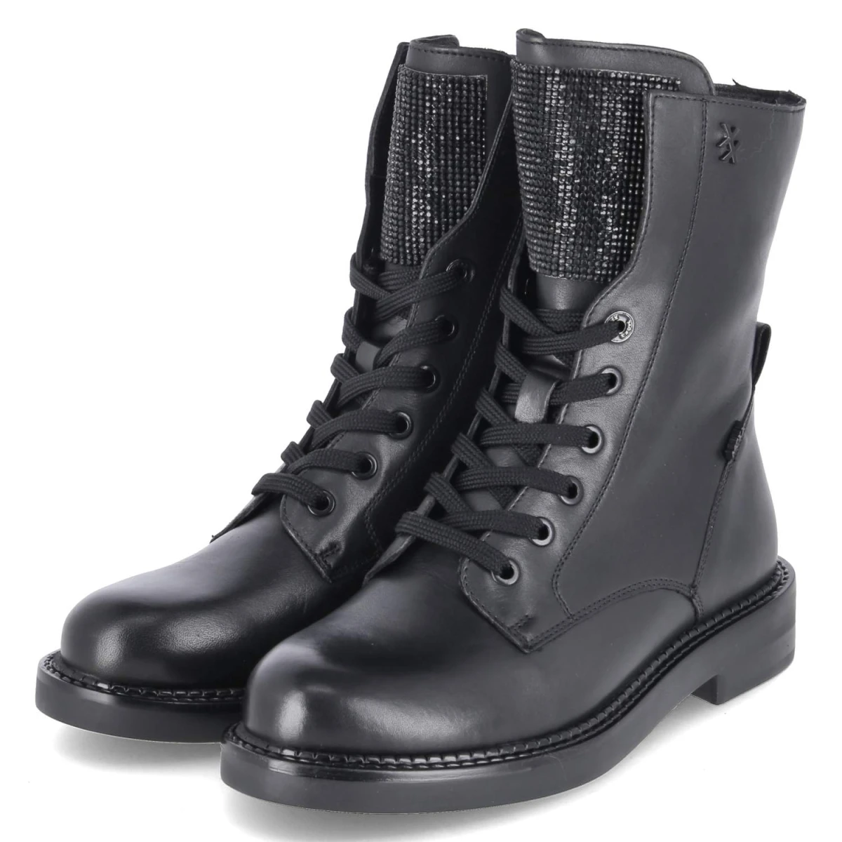MexxSchnürboots PINA MABEL - black