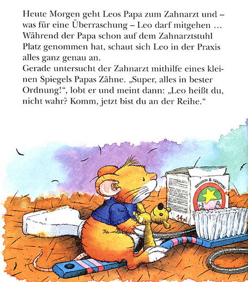 Lingoli / Leo Lausemaus will sich nicht die Zähne putzen