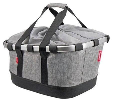 Sacoche de Porte-Bagage Klickfix Bikebasket GT Gris
