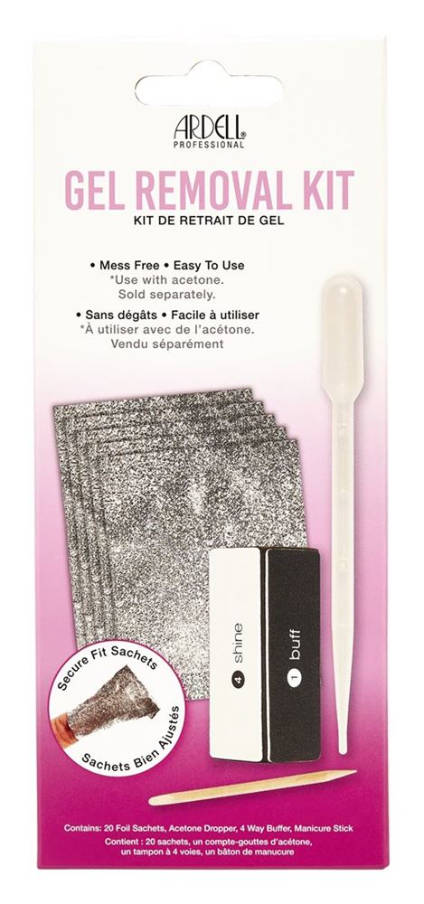 ARDELL 1 Step Gel Polish Removal Kit 1 Stk