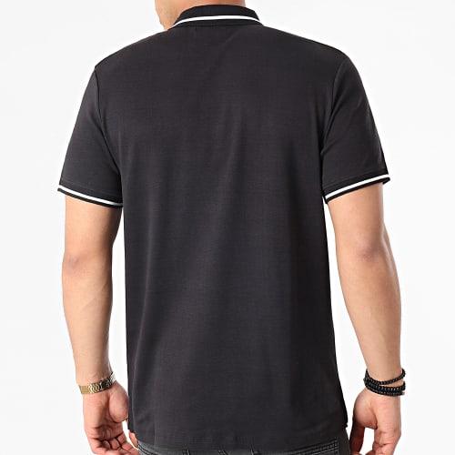 Polo Manches Courtes Jersey 12180891 Noir