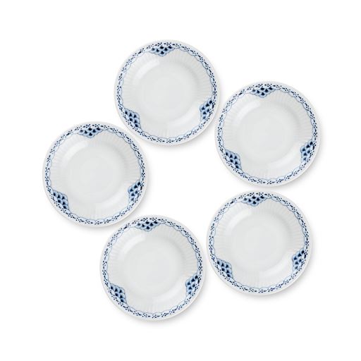 Royal Copenhagen Prinsesse 5-pak Tallerkener, Ø11 cm