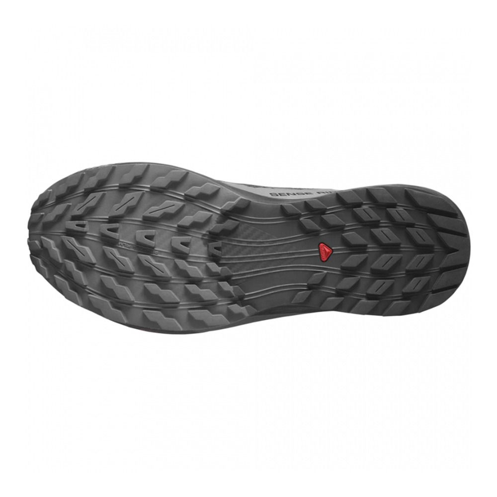 Salomon SENSE RIDE 5 GTX - Chaussures trail Homme black/magnet/black