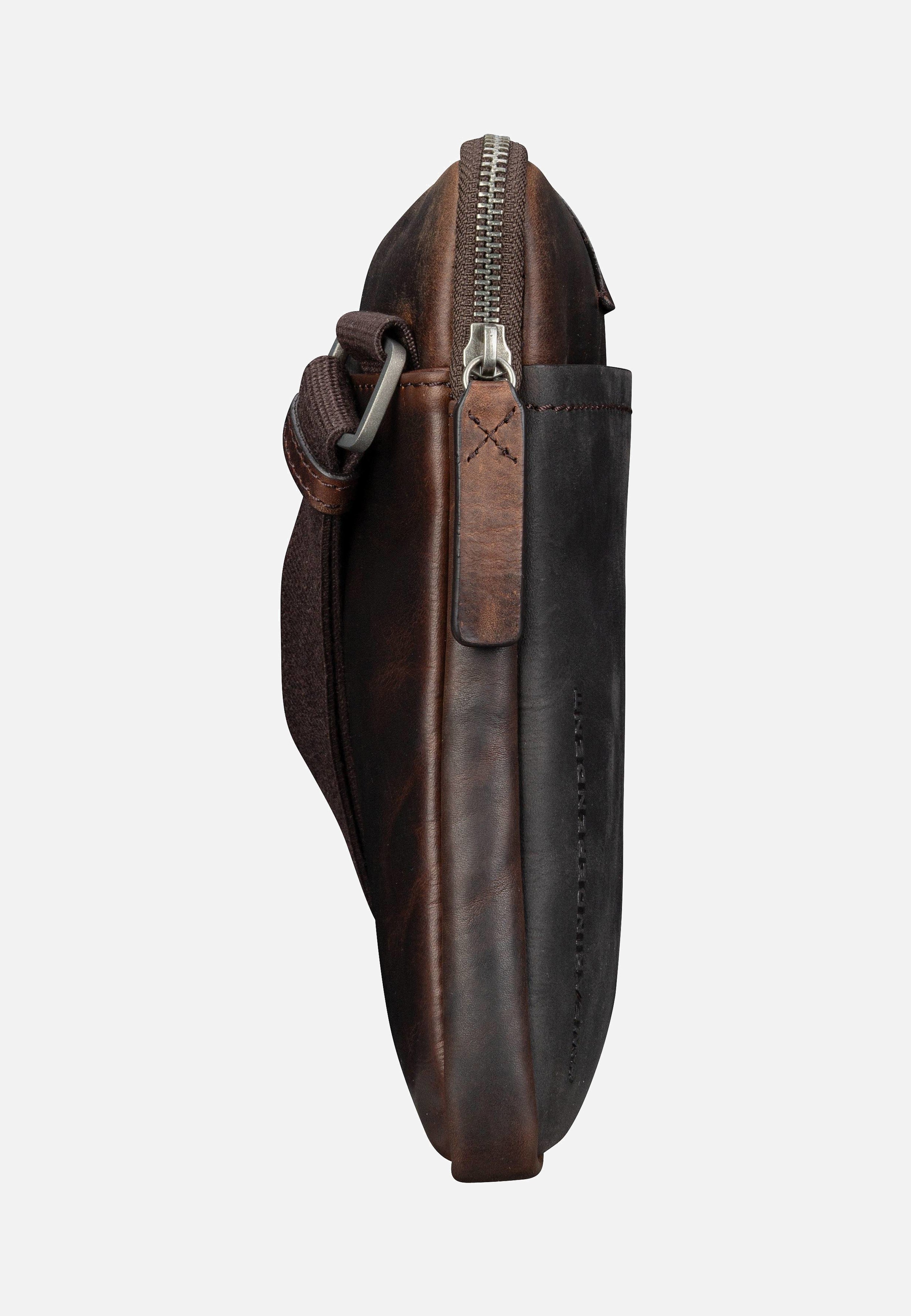 Brick Lane Marcus XSVZ1 Dark Brown - Beuteltasche