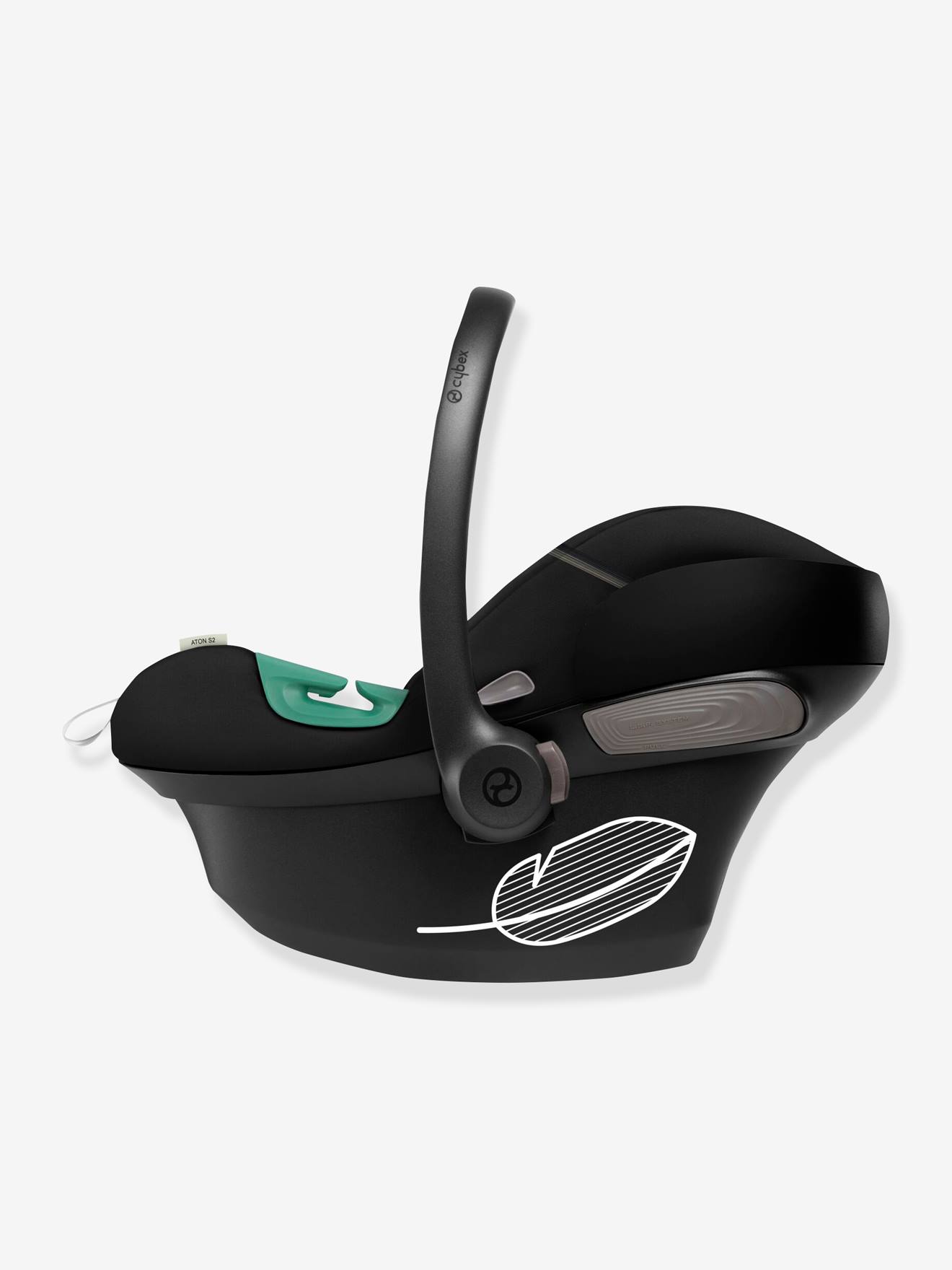 Cadeira auto CYBEX Gold Aton S2 i-Size Egg, Grupo 0+, 45-87 cm, preta