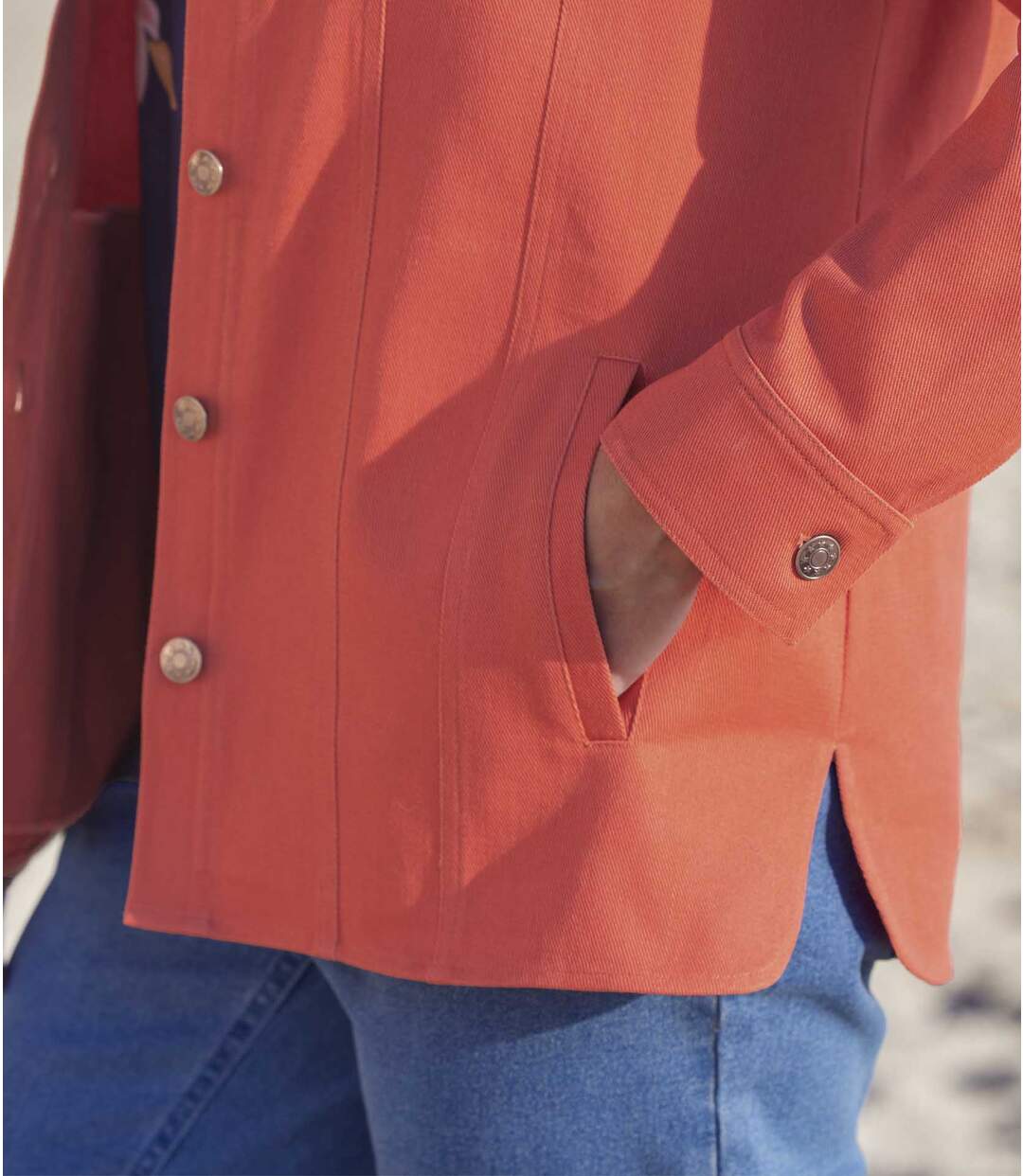 Veste en Twill Brodée