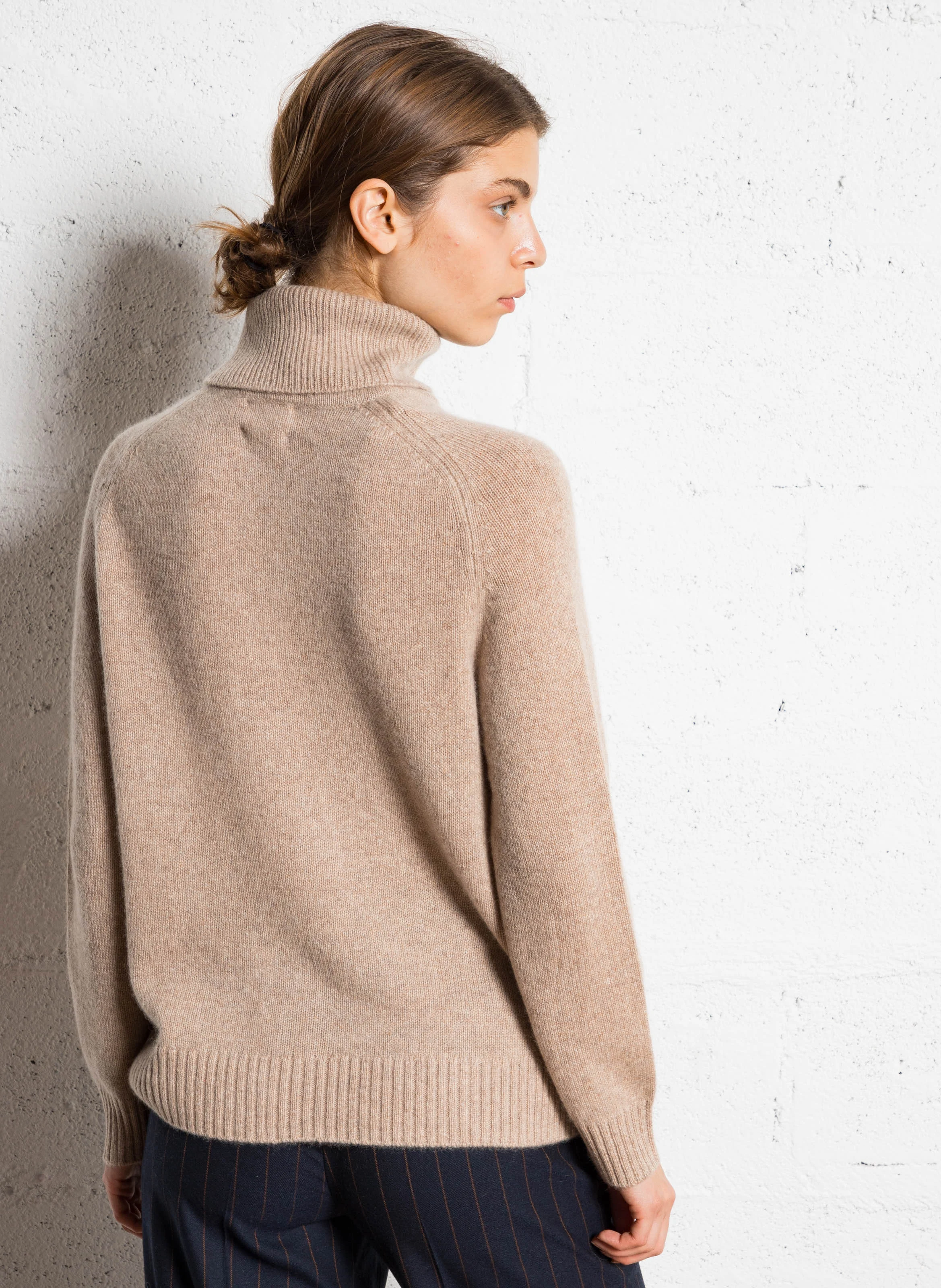 CLOVIS - Pull droit en cachemire | Gris