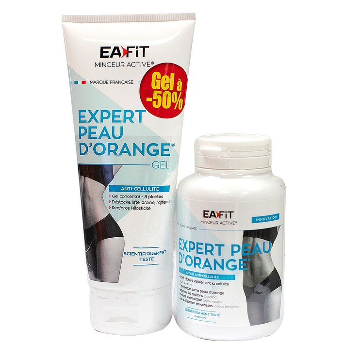 Expert peau d'orange gel 200ml + 60 gélules