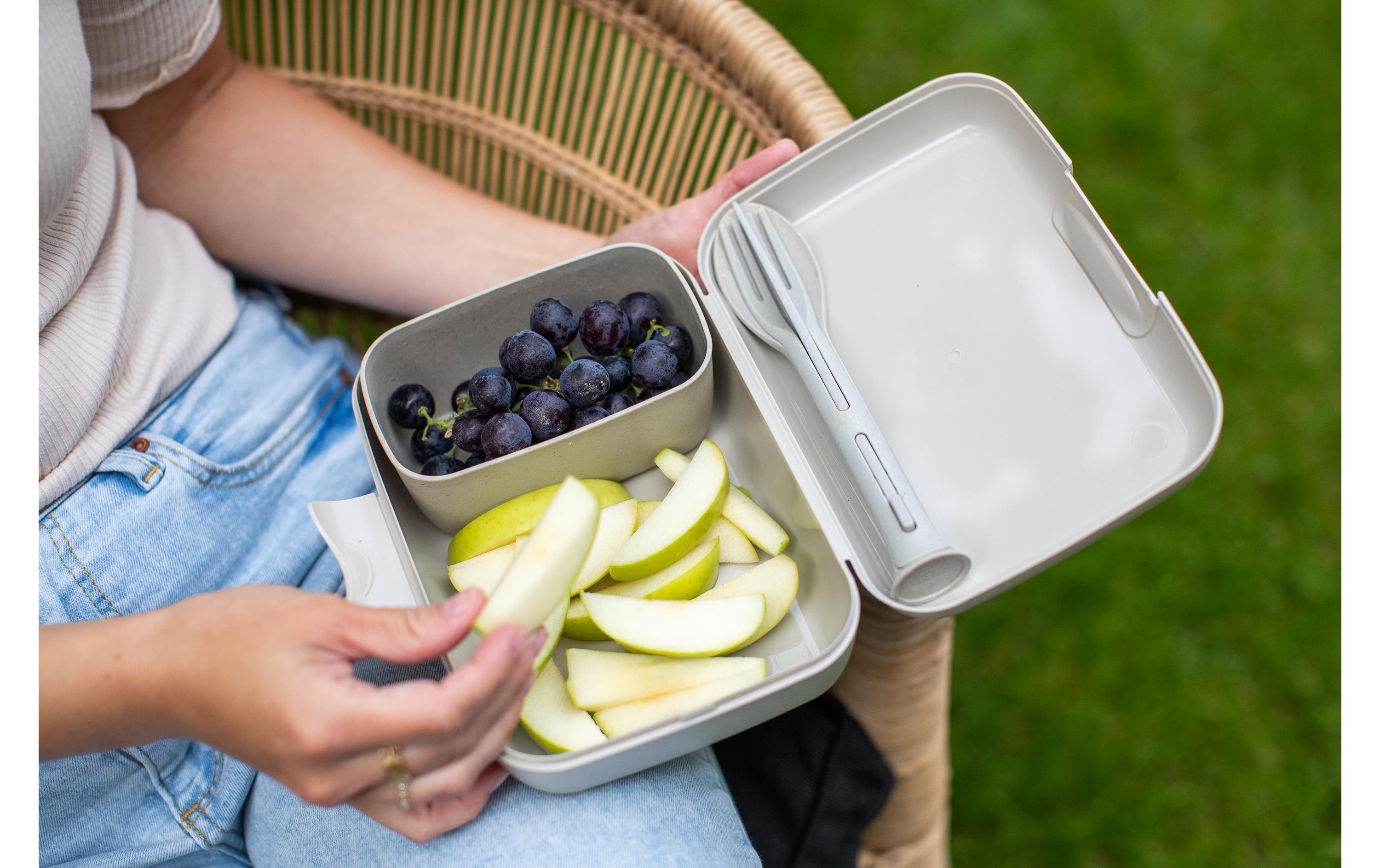 Lunchbox Candy Set 4-teilig, GrünLunchbox mit Besteck