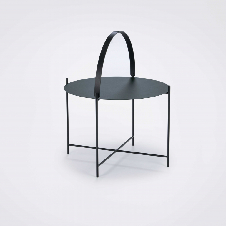 Houe Edge bijzettafel Ø62 zwart