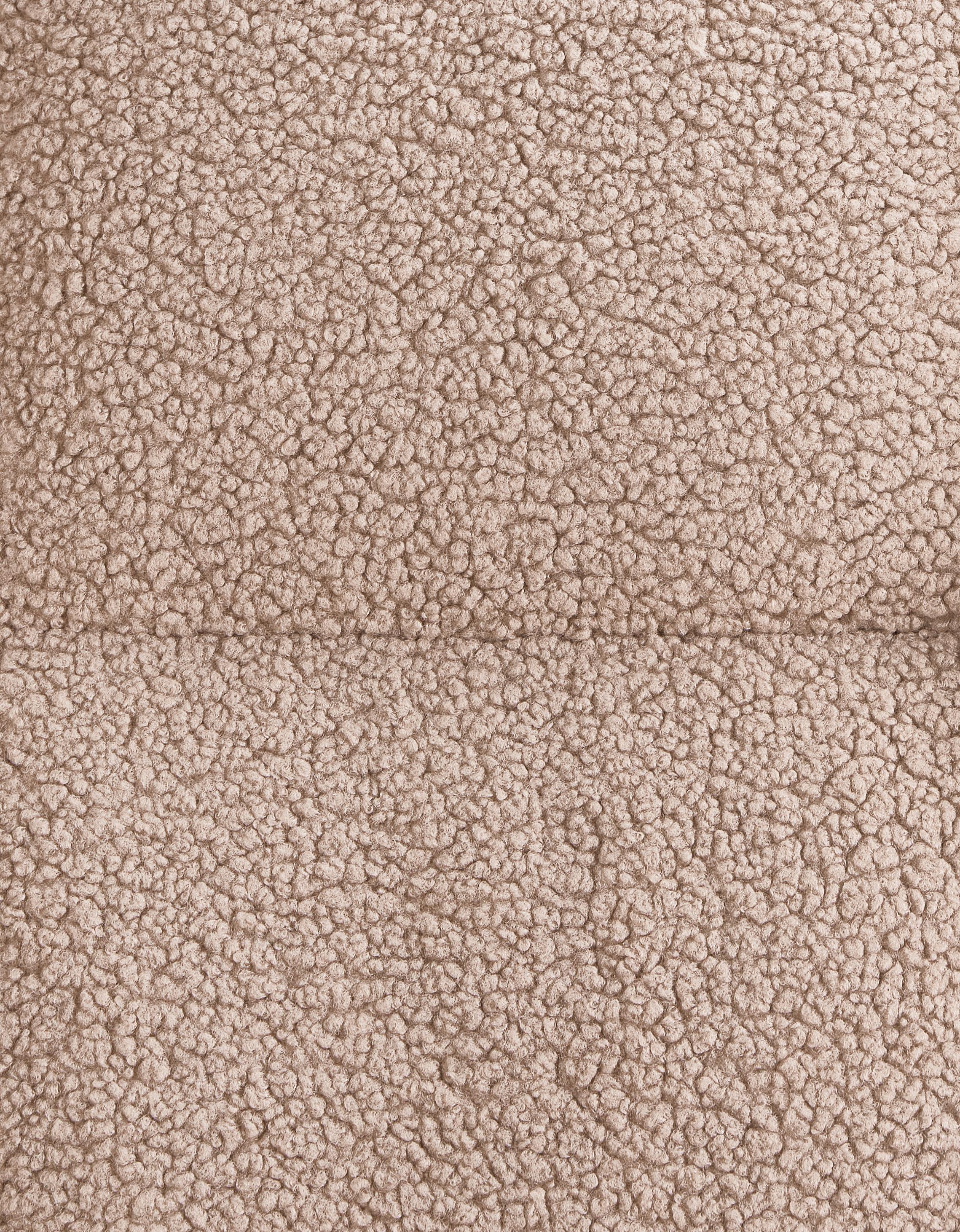 Schommelstoel LUOMA Bouclé Beige