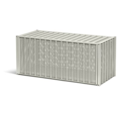 Container DS Air, RAL 7032 Kieselgrau