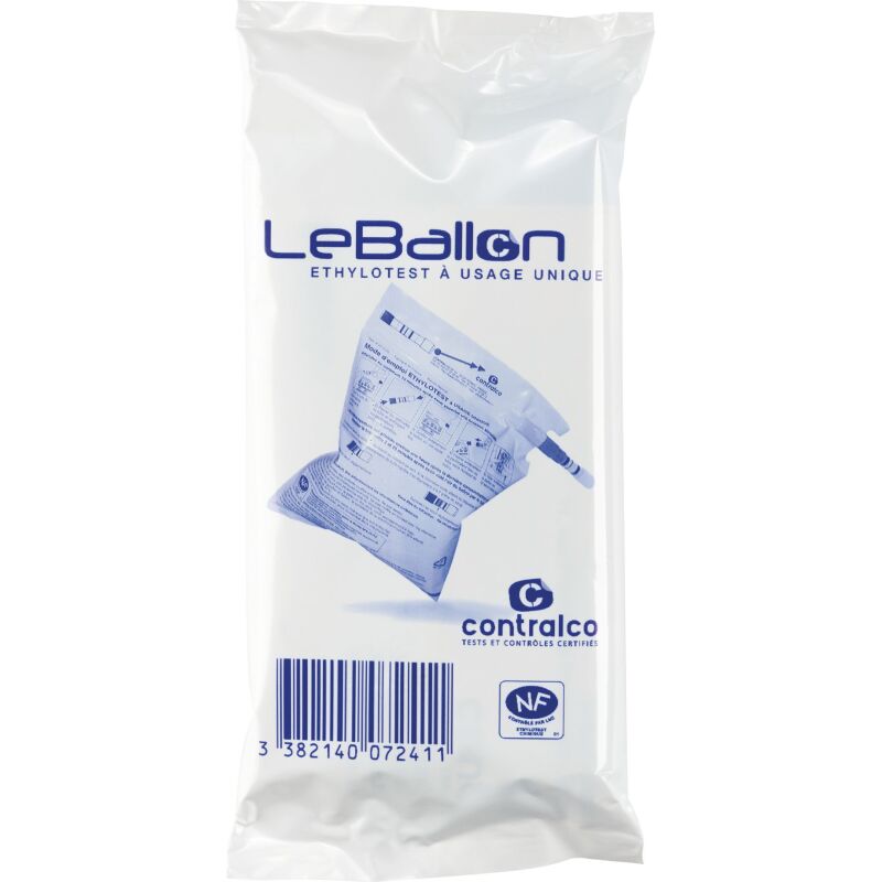 Test d’alcoolémie - Lot de 10