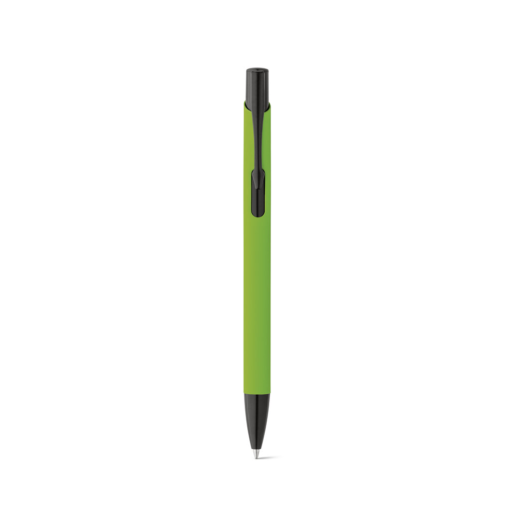 hi!dea 81140 - Stylo en aluminium avec finition en caoutchouc