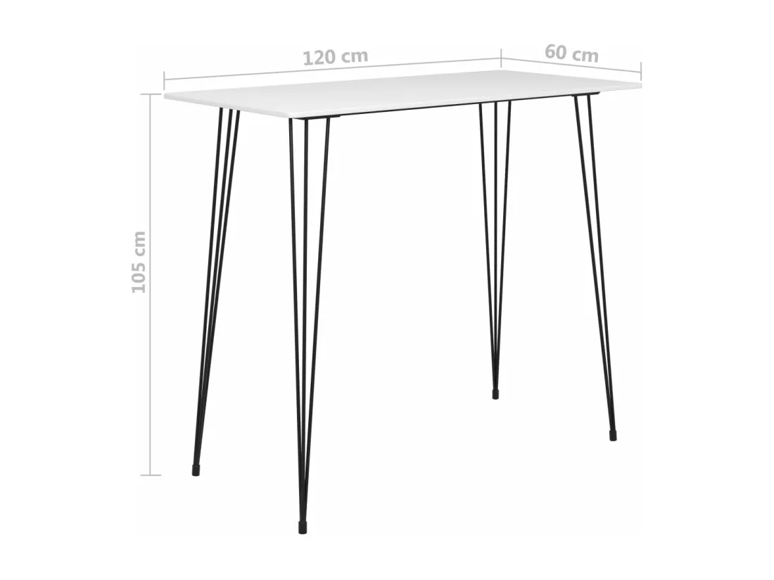 Ensemble de bar 7 pcs Blanc