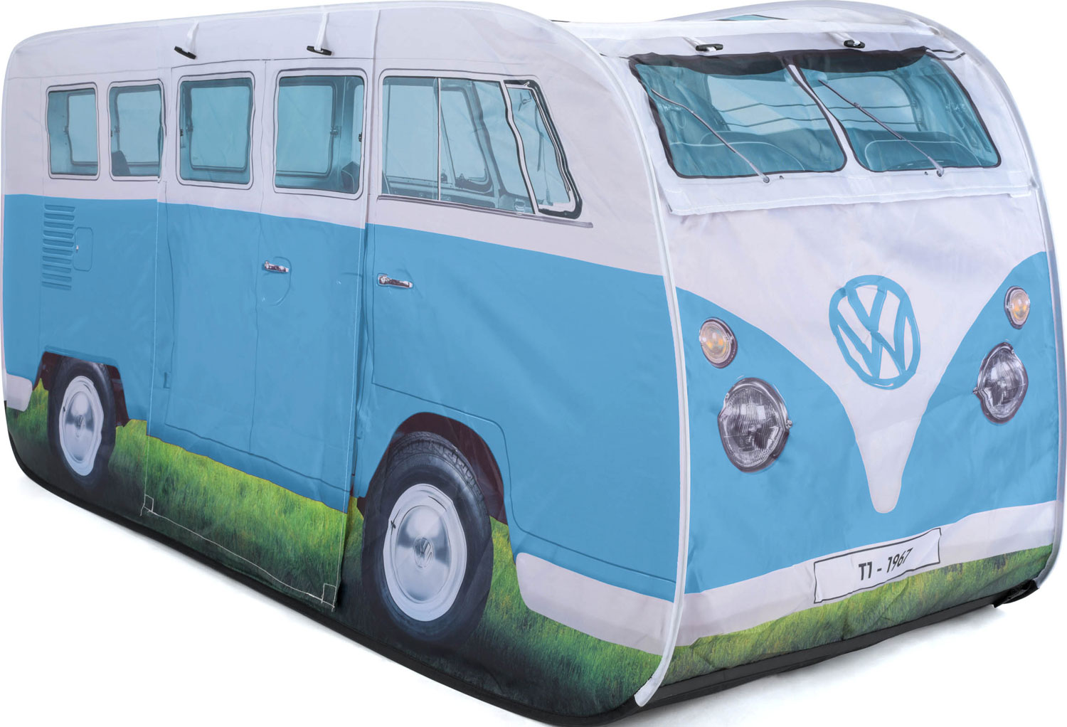 VW Collection T1 Bulli Kinder Pop-Up-Spielzelt blau für 1 Person