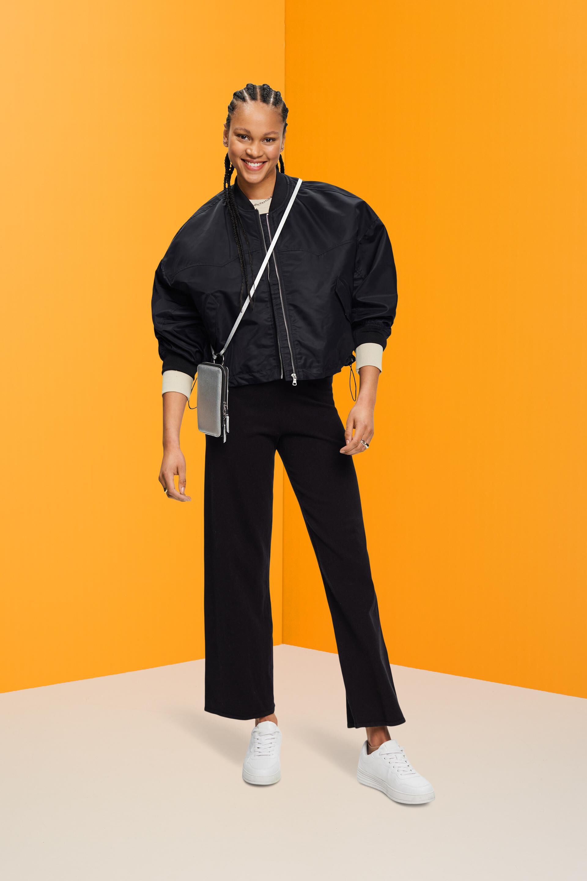 Blouson bombardier oversize