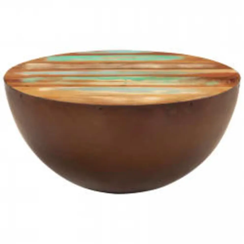 vidaXL - Salontafel - Bruin - Hout - 60 x 28 cm
