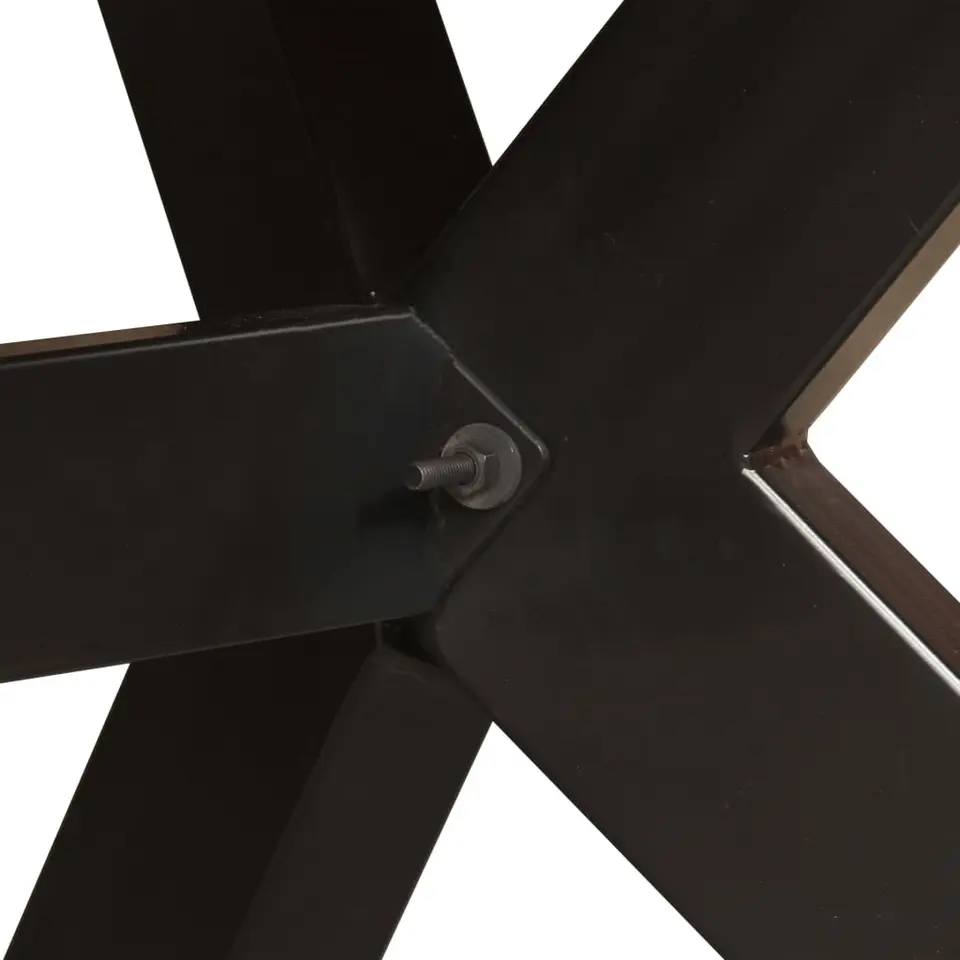 vidaXL - Eetkamertafel - Bruin - Hout - 180 x 90 x 76 cm