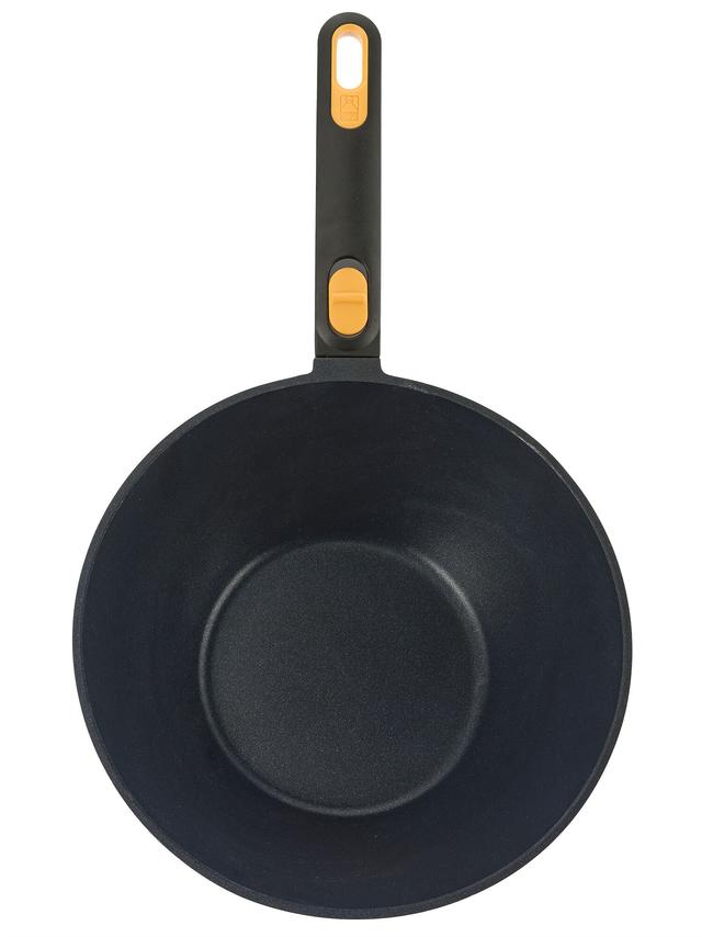 Wokpfanne mit Antihaftbeschichtung, rund, 28 cm, EFFICIENT-Serie