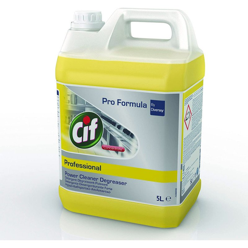 Dégraissant concentré cuisine multi-surfaces Cif Professional - Bidon de 5 L